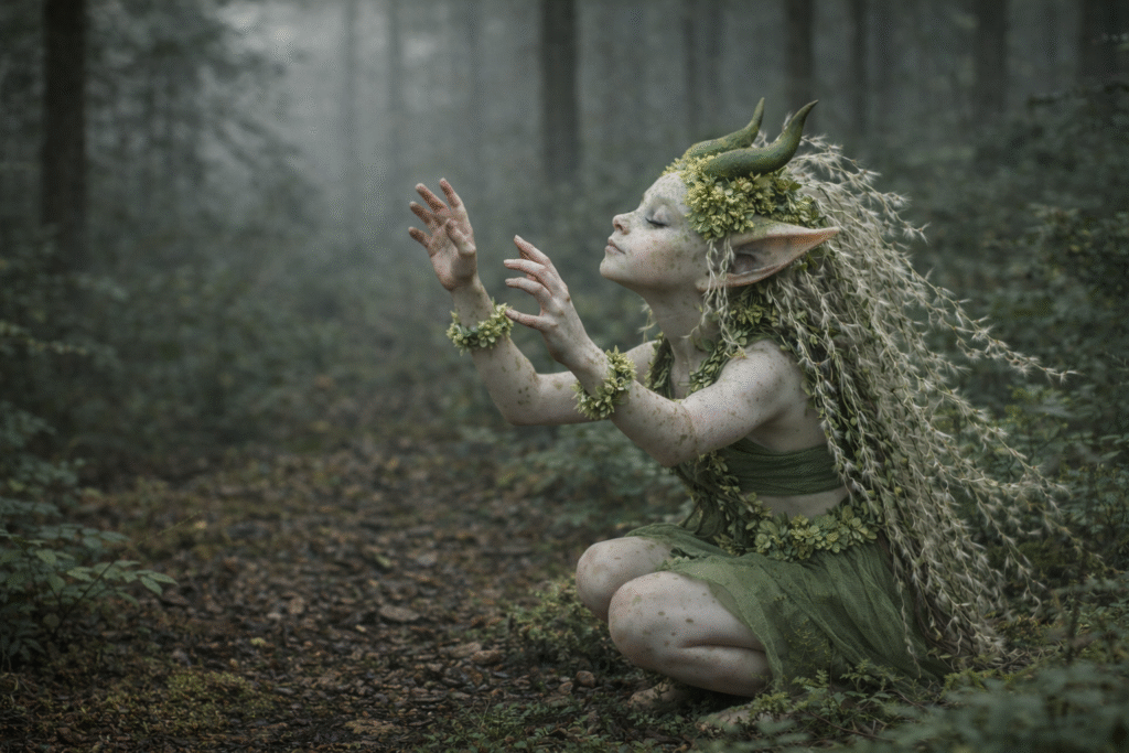 Fae in de mistige wouden