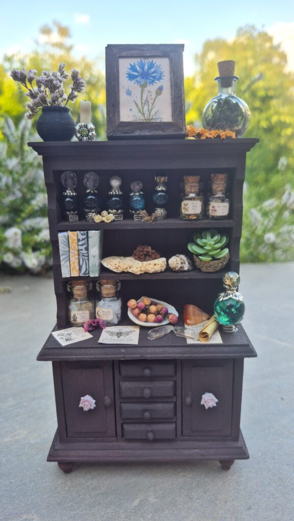 Botanical curiosity cabinet