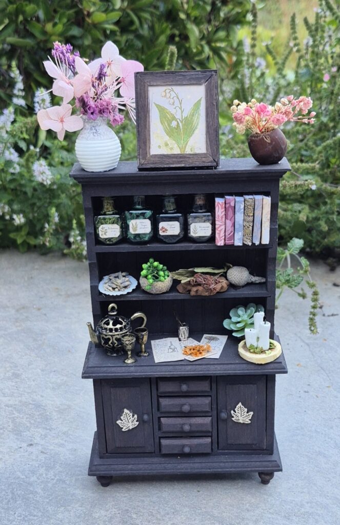 Botanical curiosity cabinet