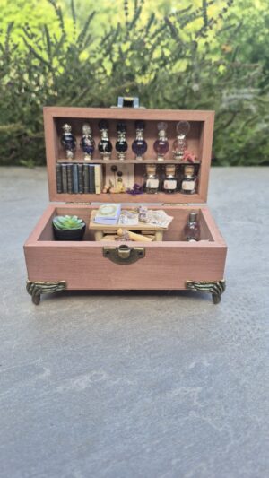 Apothecary Curiosity Box (purple/pink themed)