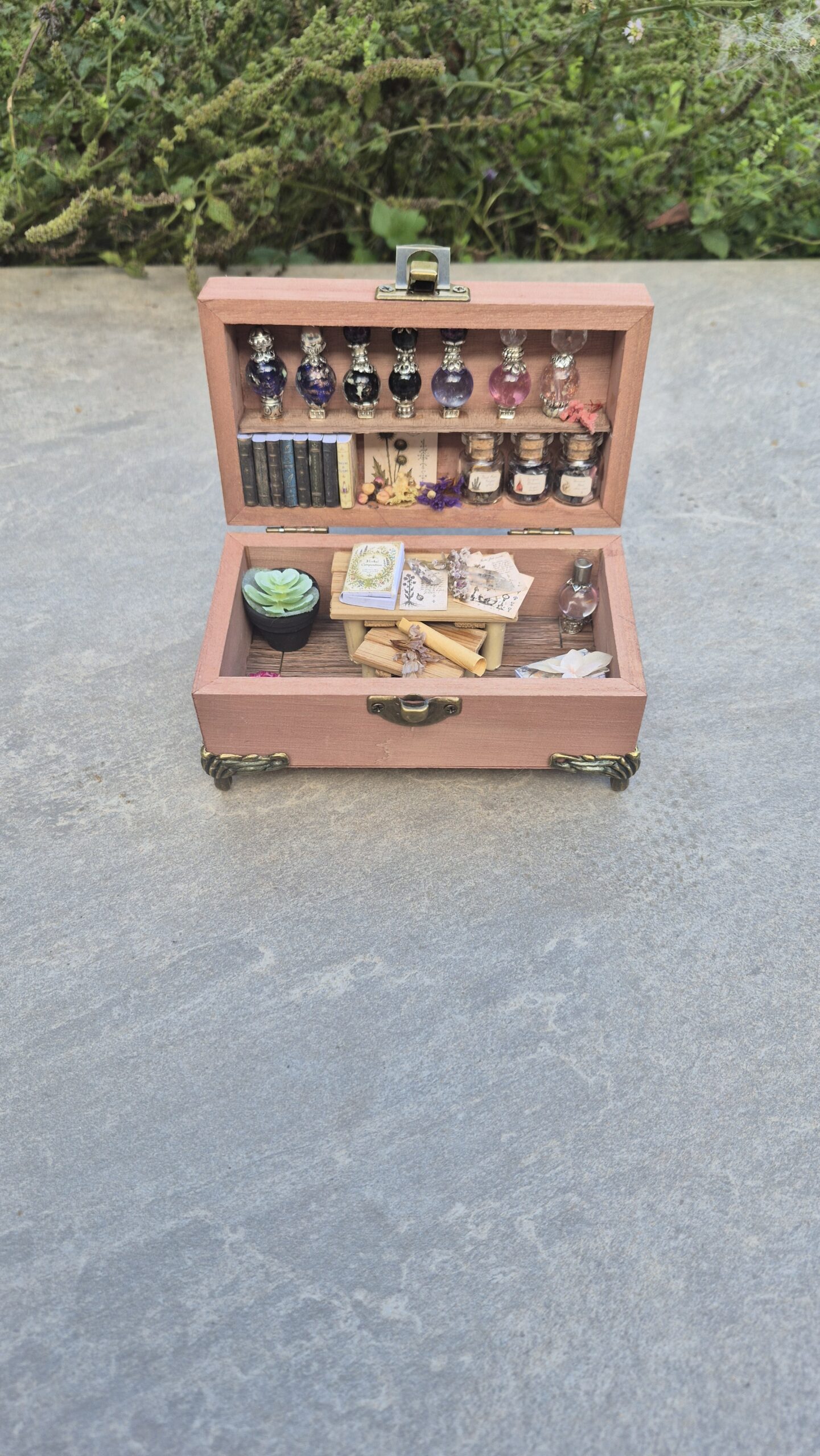 Apothecary Curiosity Box (purple/pink themed) - Image 11