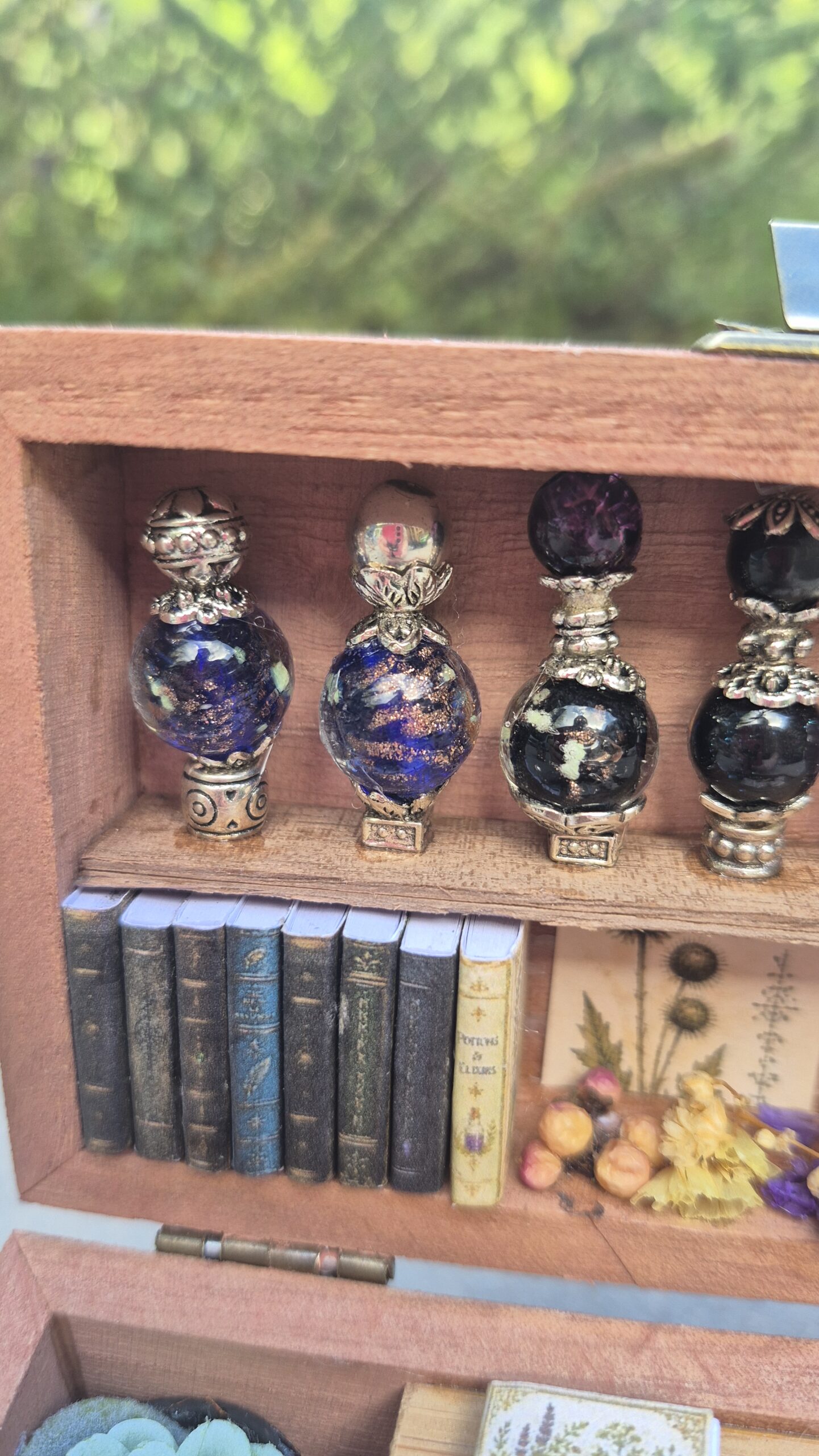 Apothecary Curiosity Box (purple/pink themed) - Image 3